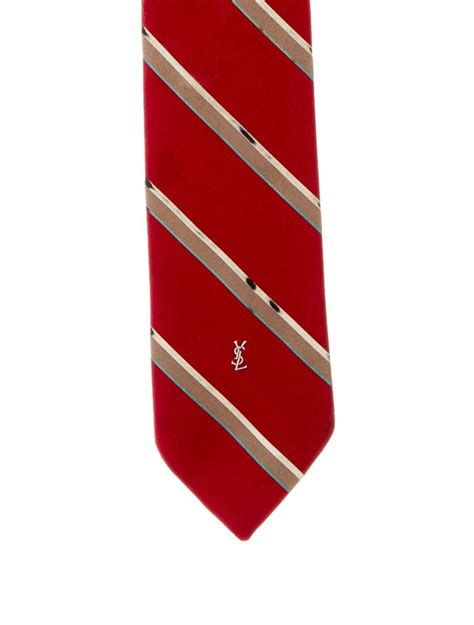 ysl tie red|ysl ties for men.